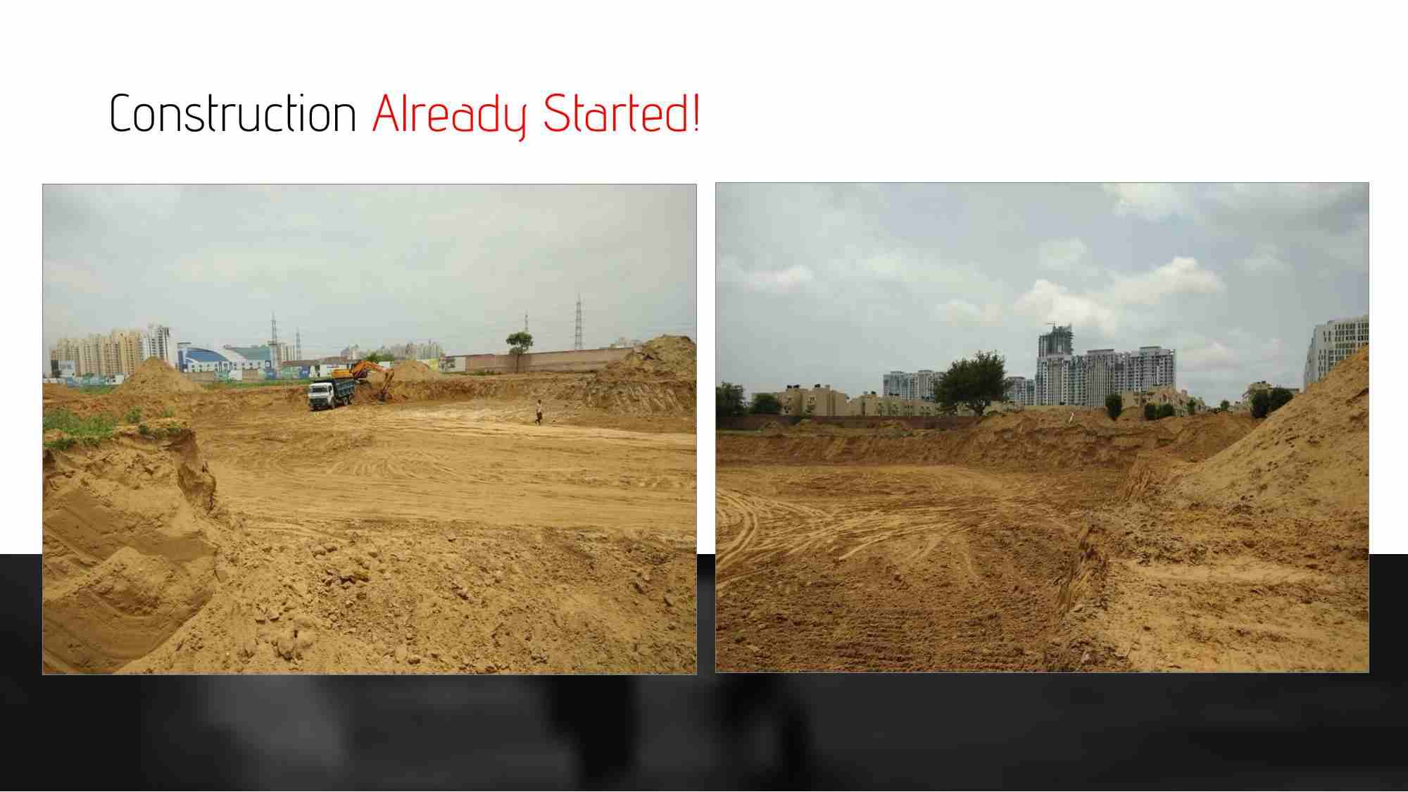 Construction has already started at M3M 65th Avenue in Gurgaon Update